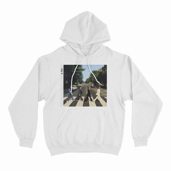 The Beatles – Abbey Road White Hoodie - Picture 1 of 2